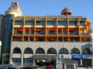 Картинка города здания дома корея