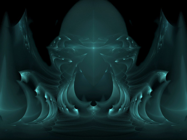 Обои картинки фото 3д, графика, fractal, фракталы, тёмный, узор, абстракция
