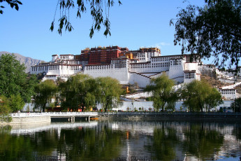 Картинка города буддистские другие храмы тибет