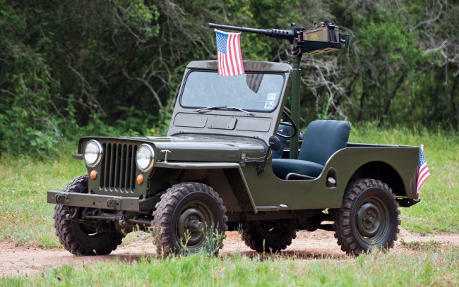 Обои картинки фото техника, военная, jeep, willys, m38, виллис, 1950