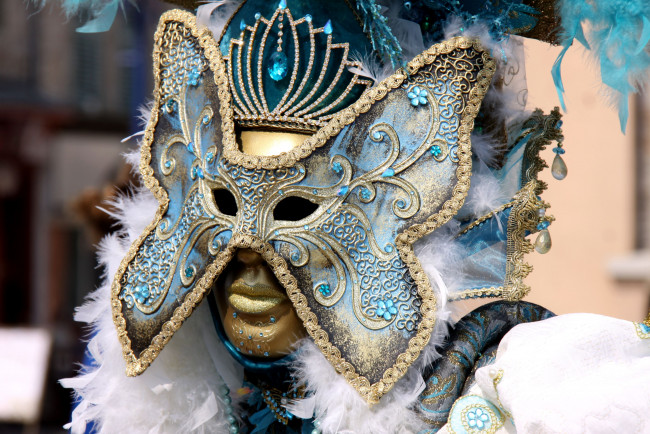 Обои картинки фото разное, маски, карнавальные, костюмы, бабочка, карнавал, венеция