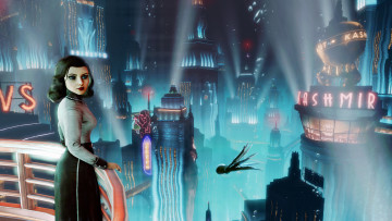 Картинка bioshock infinite видео игры город