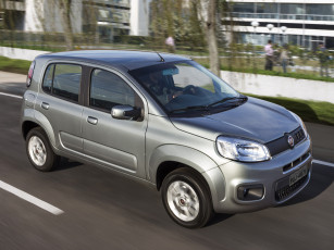 Картинка автомобили fiat серый 2014г attractive uno