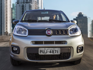 Картинка автомобили fiat серый attractive 2014г uno