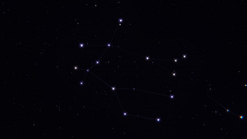 Картинка космос звезды созвездия знак зодиака близнецы