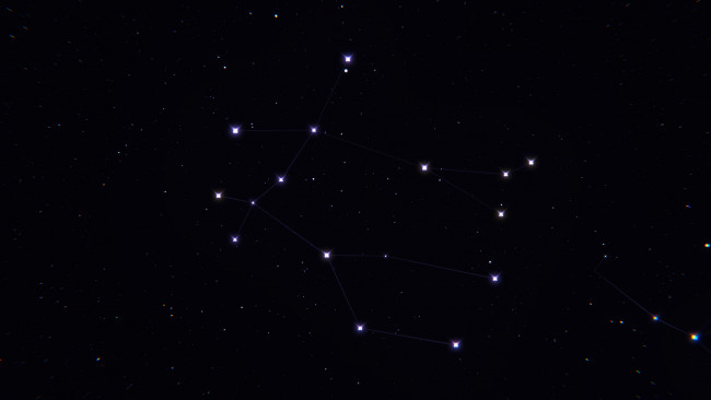 Обои картинки фото космос, звезды, созвездия, знак, зодиака, близнецы