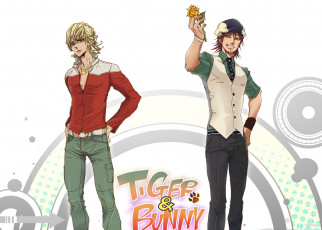 Картинка аниме tiger+and+bunny барнаби котецу