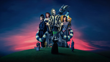 Картинка beetlejuice+beetlejuice+ +2024+ кино+фильмы beetlejuice+beetlejuice фэнтези комедия beetlejuice дженна oртега jenna ortega моника беллуччи monica bellucci вайнона райдер winona ryder майкл китон michael keaton