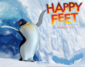 обоя мультфильмы, happy, feet