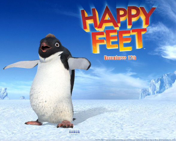 Обои картинки фото мультфильмы, happy, feet