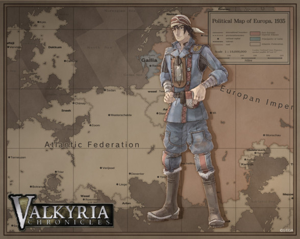 Обои картинки фото valkyria, chronicles, видео, игры