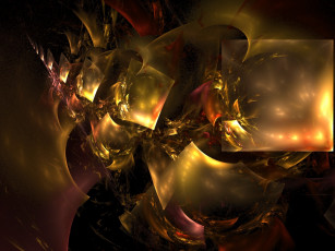 Картинка 3д графика fractal фракталы абстракция фон тёмный узор