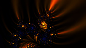 Картинка 3д графика fractal фракталы тёмный узор фроактал