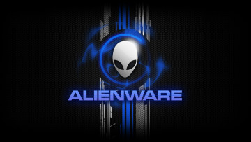 обоя компьютеры, alienware, тёмный, маска