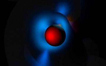 Картинка 3д графика abstract абстракции шар абстракция