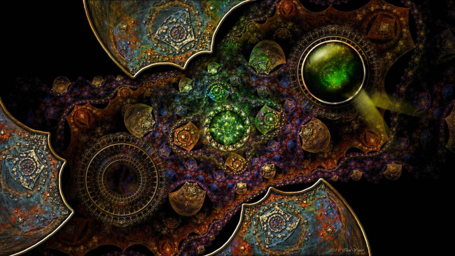 Обои картинки фото 3д, графика, fractal, фракталы, узор, фрактал