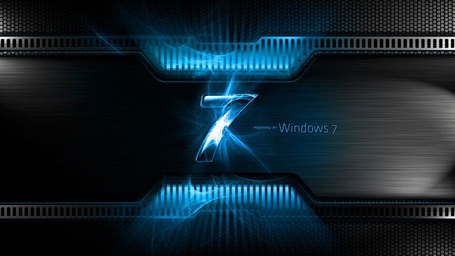 Обои картинки фото компьютеры, windows, vienna, microsoft, blue, 7, seven, os