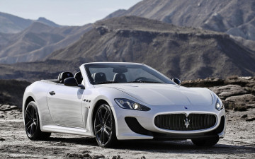 Картинка автомобили maserati кабриолет