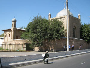 Картинка города -+мечети +медресе восток ташкент ахмада святого гробница