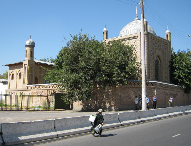 Обои картинки фото города, - мечети,  медресе, восток, ташкент, ахмада, святого, гробница