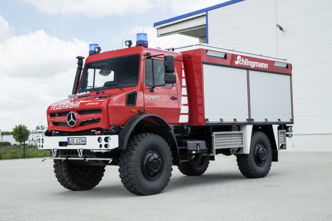 Обои картинки фото автомобили, пожарные машины, schlingmann, tlf, 3000, quadrava, 2015г