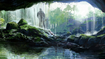 Картинка видео+игры far+cry+3 пешера водопад ubisoft far cry 3