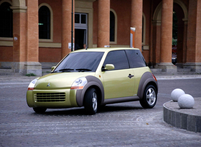 Обои картинки фото mitsubishi suw compact concept 1999, автомобили, выставки и уличные фото, 1999, concept, compact, mitsubishi, suw