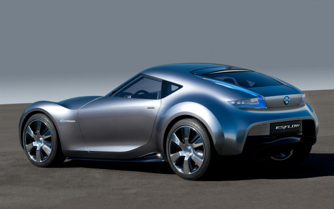 Обои картинки фото nissan esflow electric concept 2011, автомобили, nissan, datsun, 2011, concept, electric, esflow