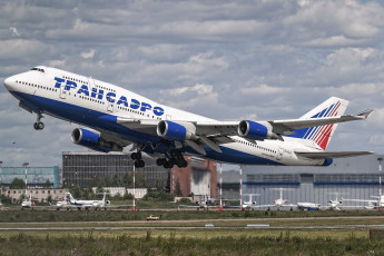 обоя boeinf 747-446, авиация, пассажирские самолёты, авиалайнер