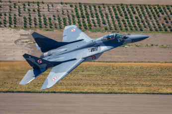 Картинка авиация боевые+самолёты ввс польши миг-29а многоцелевой истребитель