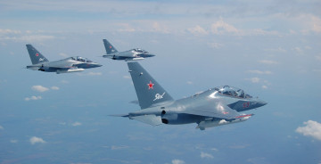 обоя Як-130, авиация, боевые самолёты, окб, яковлева, небо, як130, группа, учебно-боевой, самолет