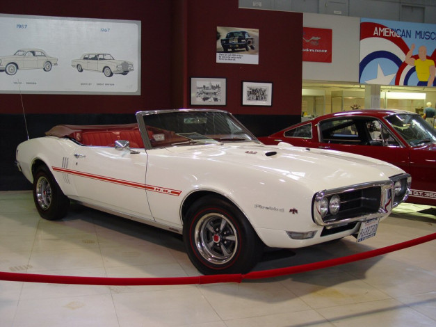 Обои картинки фото pontiac, firebird, автомобили, выставки, уличные, фото