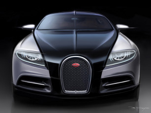 обоя bugatti, автомобили, рисованные