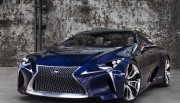 Картинка автомобили lexus concept blue lf-lc лф-лцв лексус