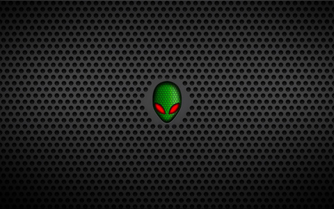 Обои картинки фото компьютеры, alienware, фон, логотип