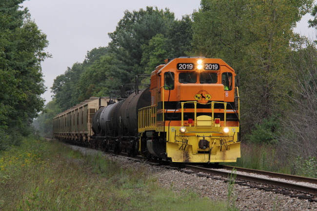 Обои картинки фото техника, поезда, состав, локомотив, дорога, железная