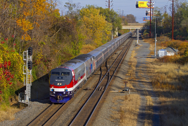 Обои картинки фото техника, поезда, состав, железная, дорога, локомотив