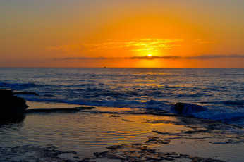 Картинка природа восходы закаты океан закат