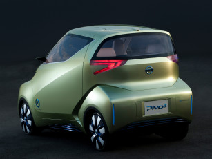 обоя nissan pivo-3 concept 2011, автомобили, nissan, datsun, pivo-3, 2011, concept