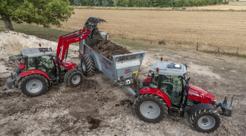 Картинка техника тракторы massey ferguson