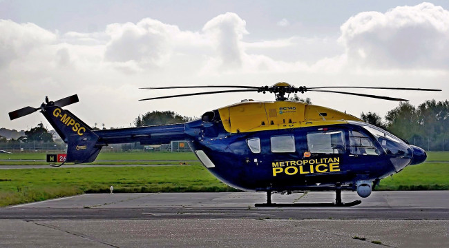 Обои картинки фото eurocopter ec145, авиация, вертолёты, вертушка
