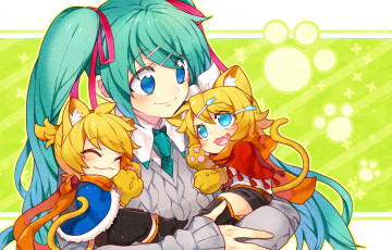 Картинка аниме vocaloid вокалоид