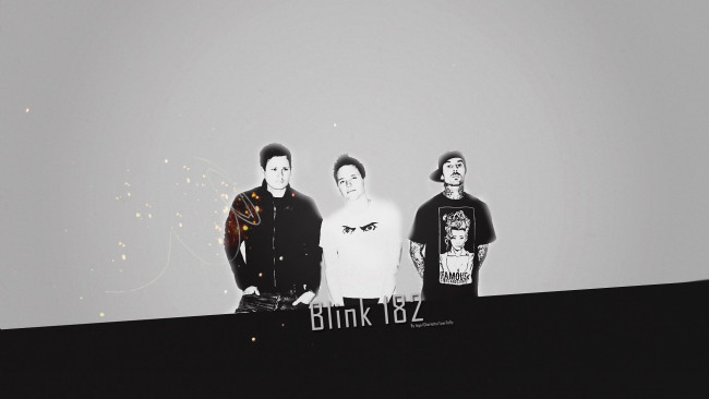 Обои картинки фото blink-182, музыка, blink 182, рисунок
