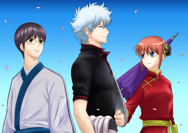 Обои картинки фото аниме, gintama, гинтама