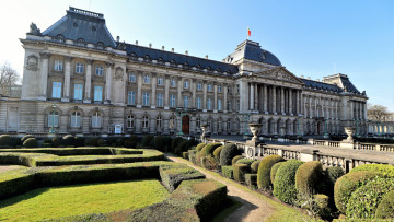 обоя royal palace of brussels, города, брюссель , бельгия, royal, palace, of, brussels