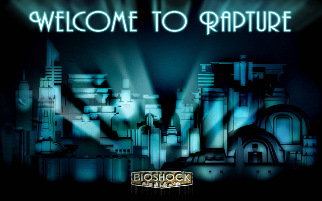 Обои картинки фото видео игры, bioshock, город