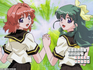 Картинка аниме onegai twins