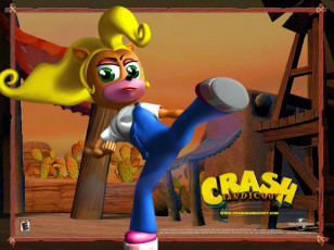 Картинка видео игры crash bandicoot the wrath of cortex