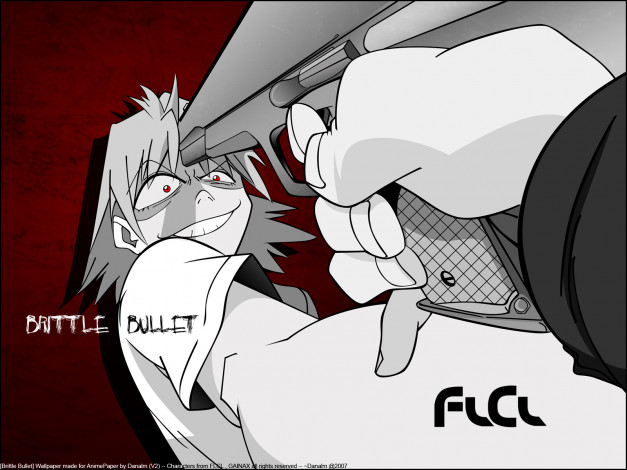 Обои картинки фото аниме, flcl