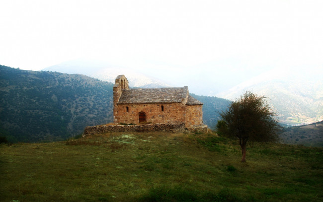 Обои картинки фото разное, сооружения, постройки, дом, дерево